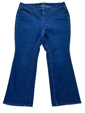 Talbot’s Flawless Five-Pocket Bootcut Jeans.  Size 16WP